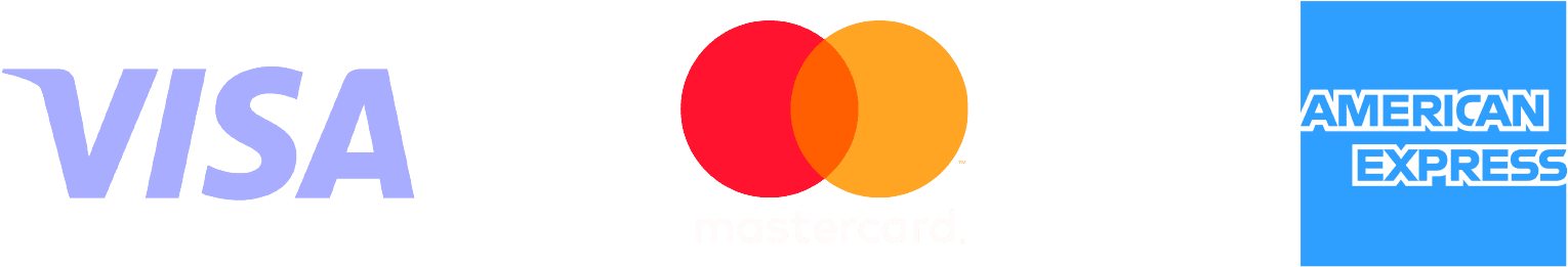 Visa/Mastercard accepted